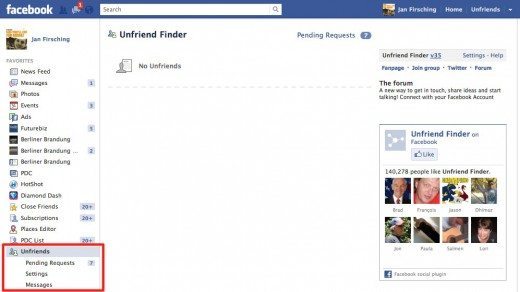 Unfriend-Finder-Facebook-Freunde-Script