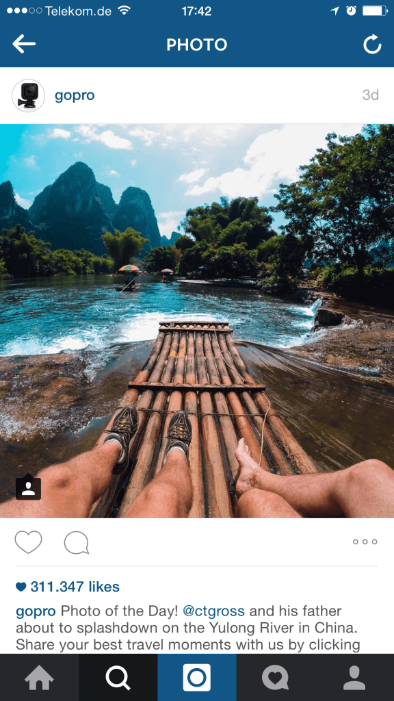 Instagram Beliebteste Beiträge - Regram als Lösung