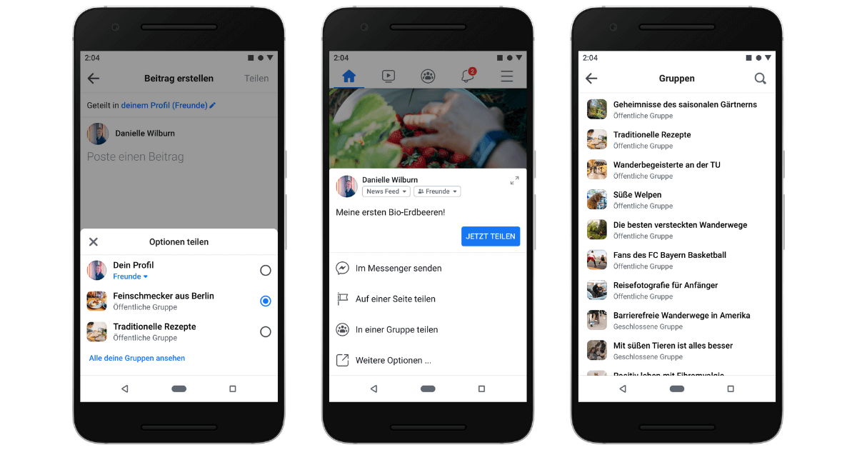 Facebook Gruppen - Kern von Facebook