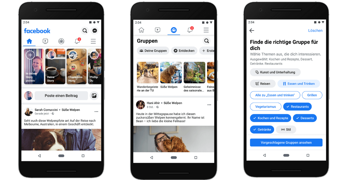Facebook Gruppen Marketing Unternehmen