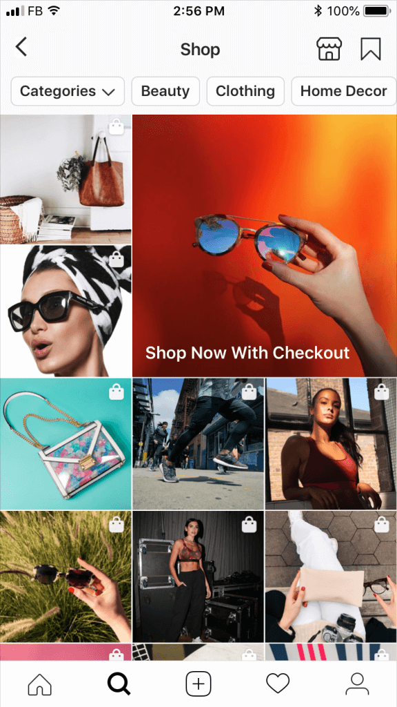 Instagram-Explore-Shopping-Design