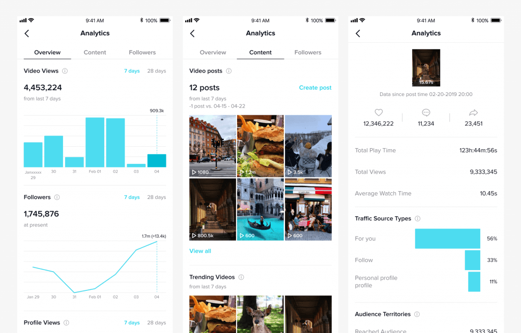 TikTok-Pro-Konto-Analysen-Statistiken-Videos-Follower