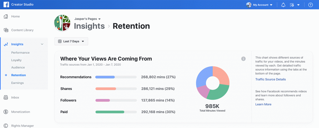 Zuschauerbindung-Facebook-Video-Statistiken-Creator-Studio
