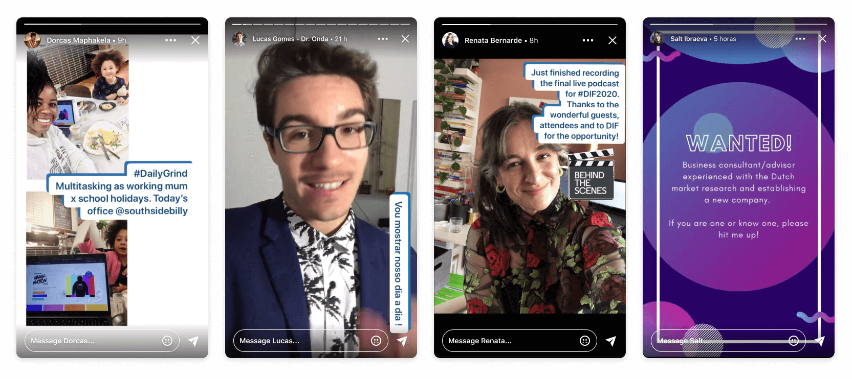 LinkedIn Stories