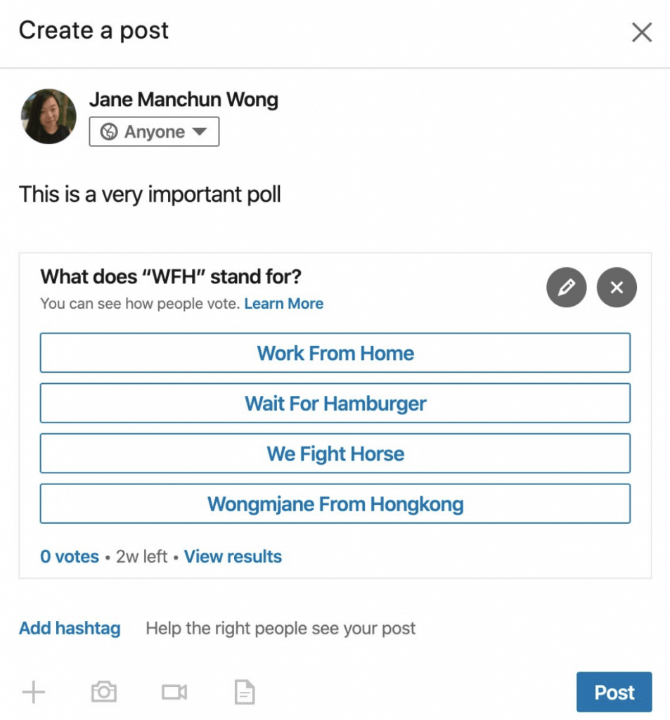 LinkedIn Feature
