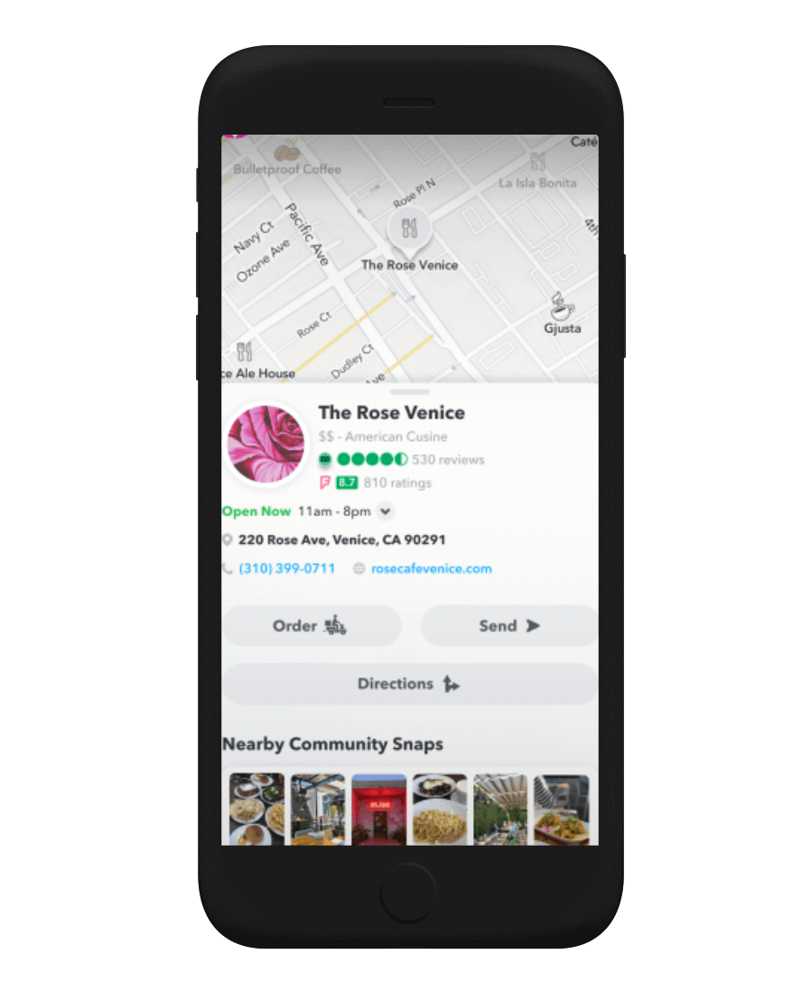 Snapchat-local-Unternehmen-Snap-Map