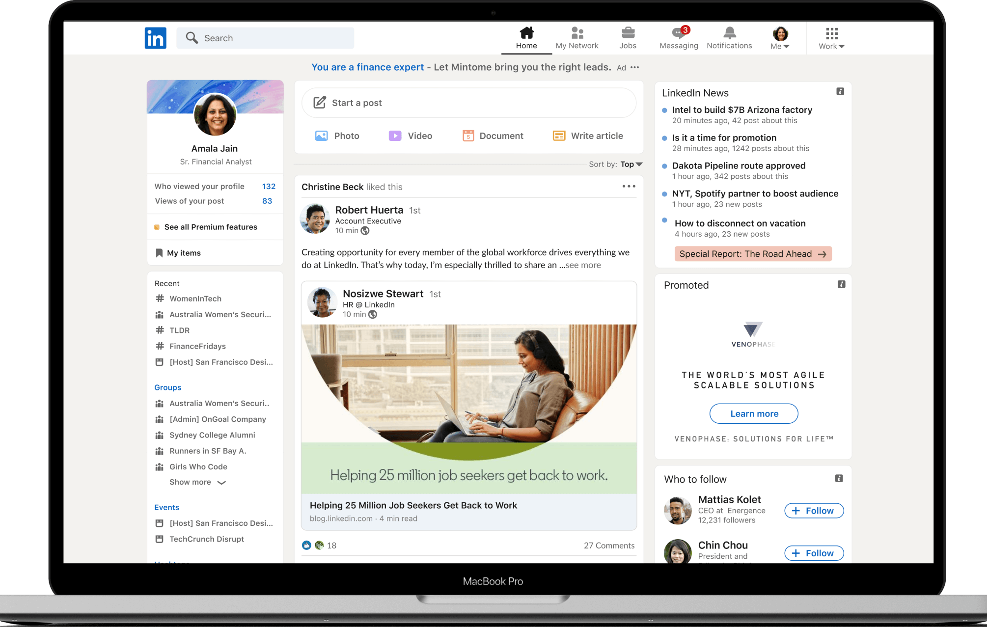 LinkedIn-Redesign