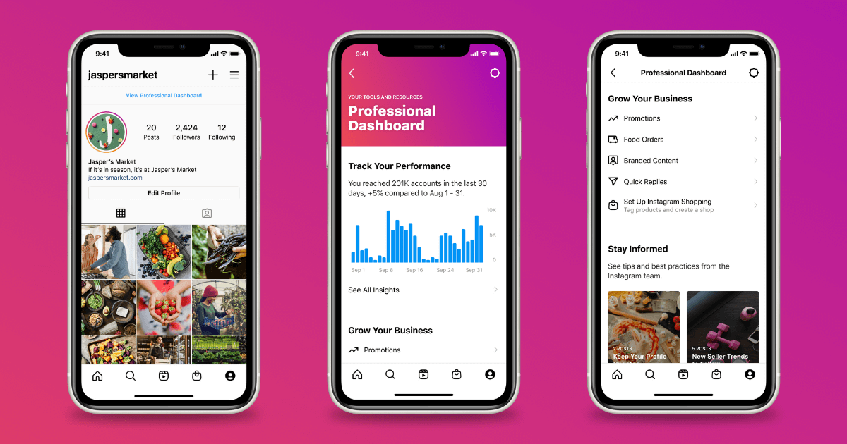Instagram-Professional-Dashboard-Statistiken-Unternehmen