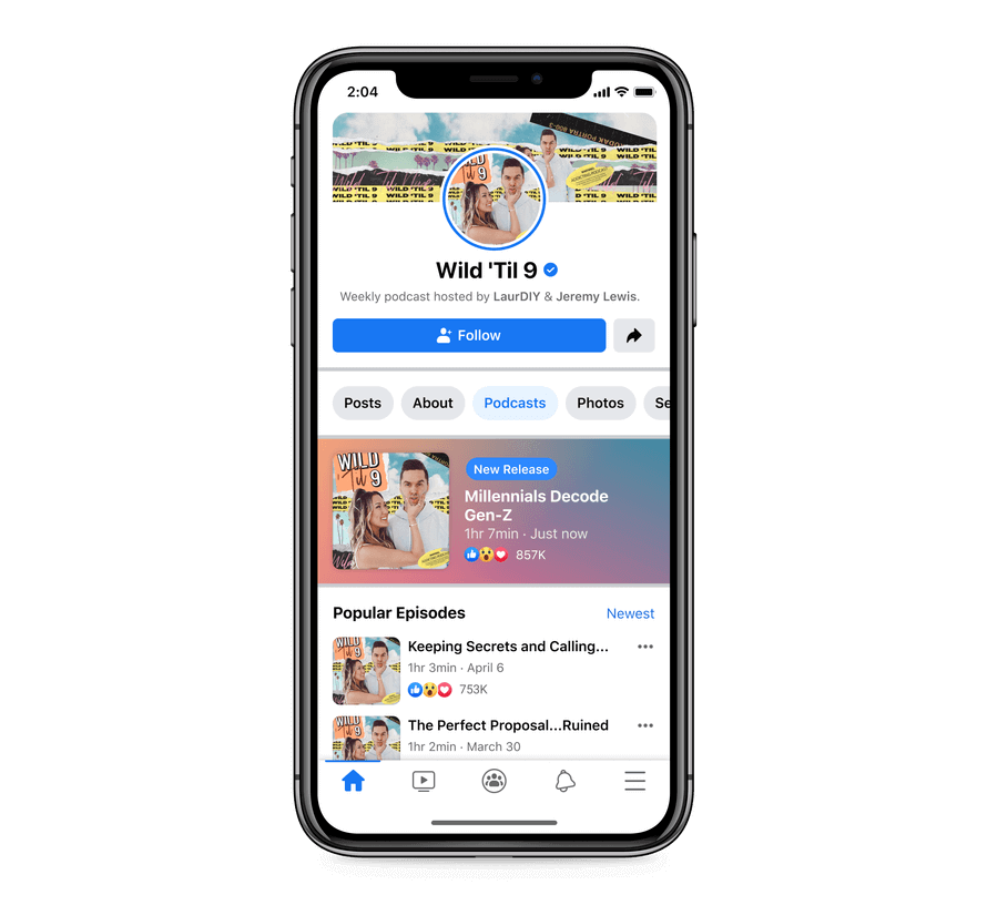 Facebook-Podcast-Integration-Audio