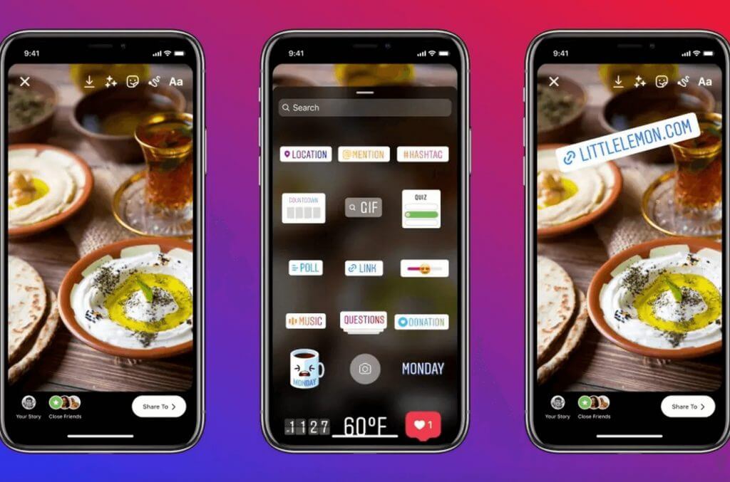 Links-Instagram-Stories-Sticker-teilen