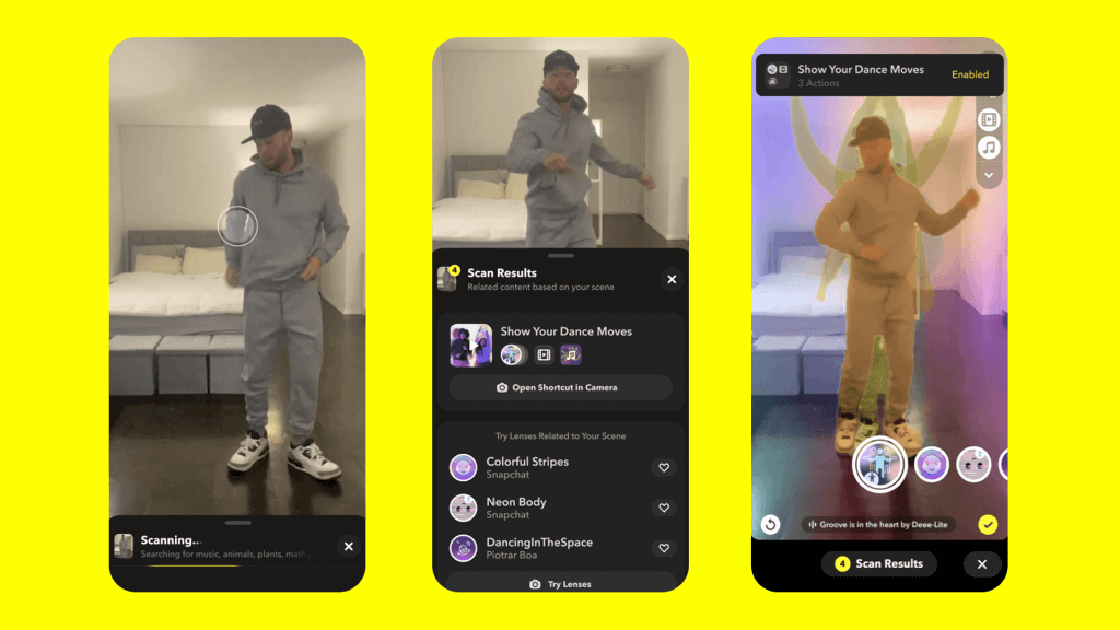 Snapchat-Scan-Kamera