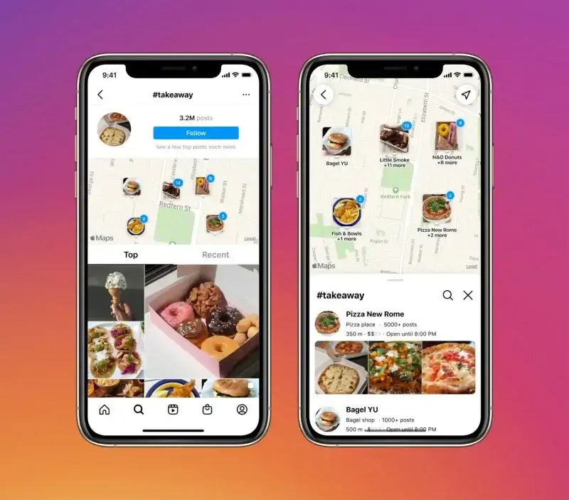 Instagram-Karte-Lokale-Unternehmen-Orte