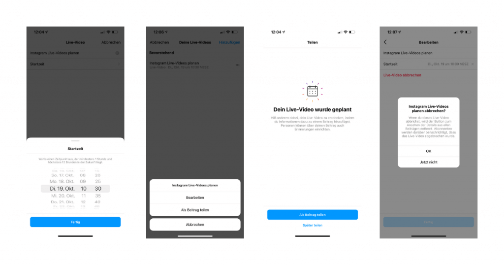 Instagram-Live-Videos-vorplanen