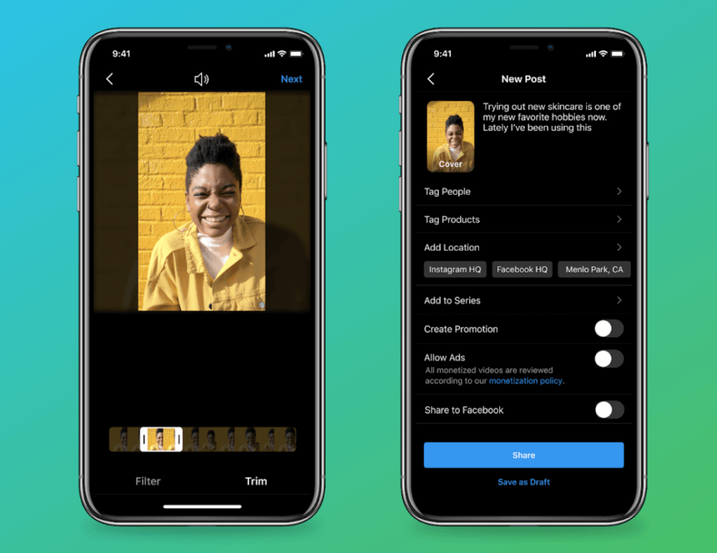 Instagram-Videos-IGTV-Feed-Videos-Kombiniert