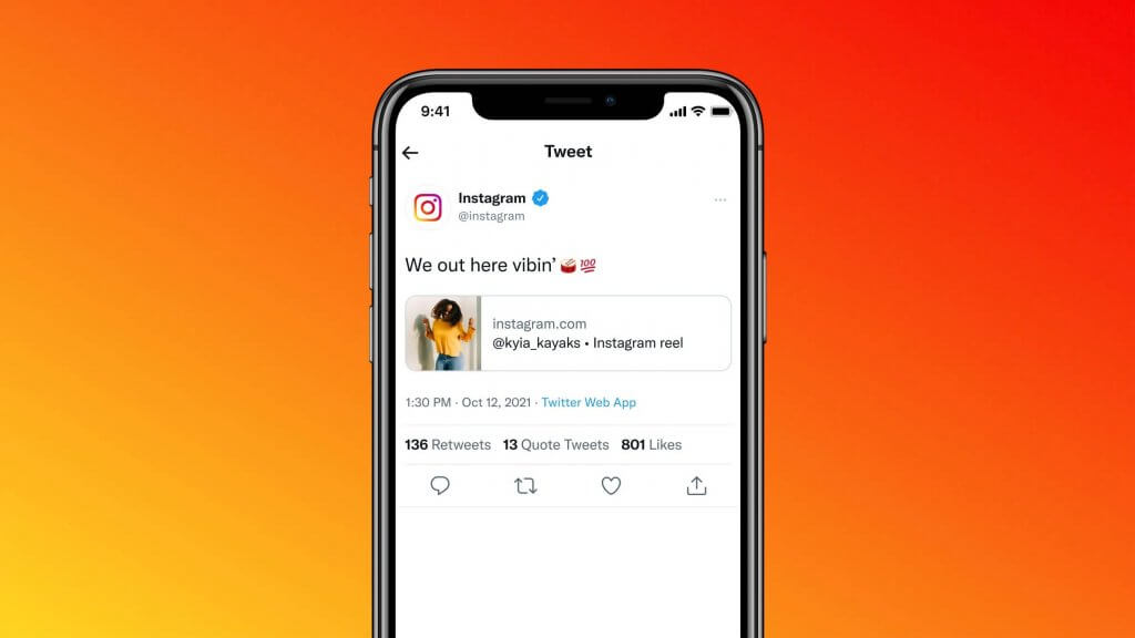Instagram-Linkvorschau-Twitter