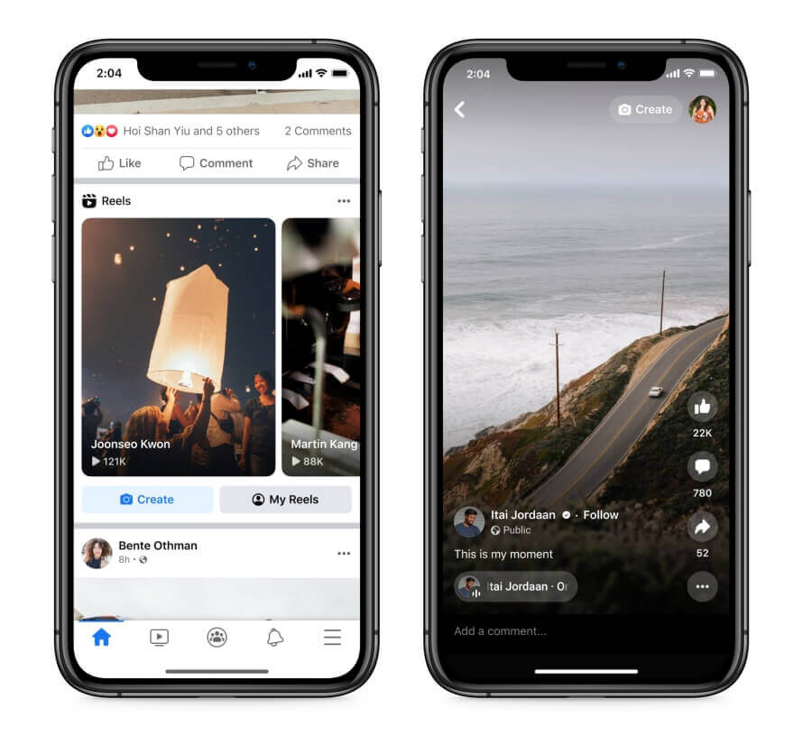 Facebook-Reels-Deutschland-2022