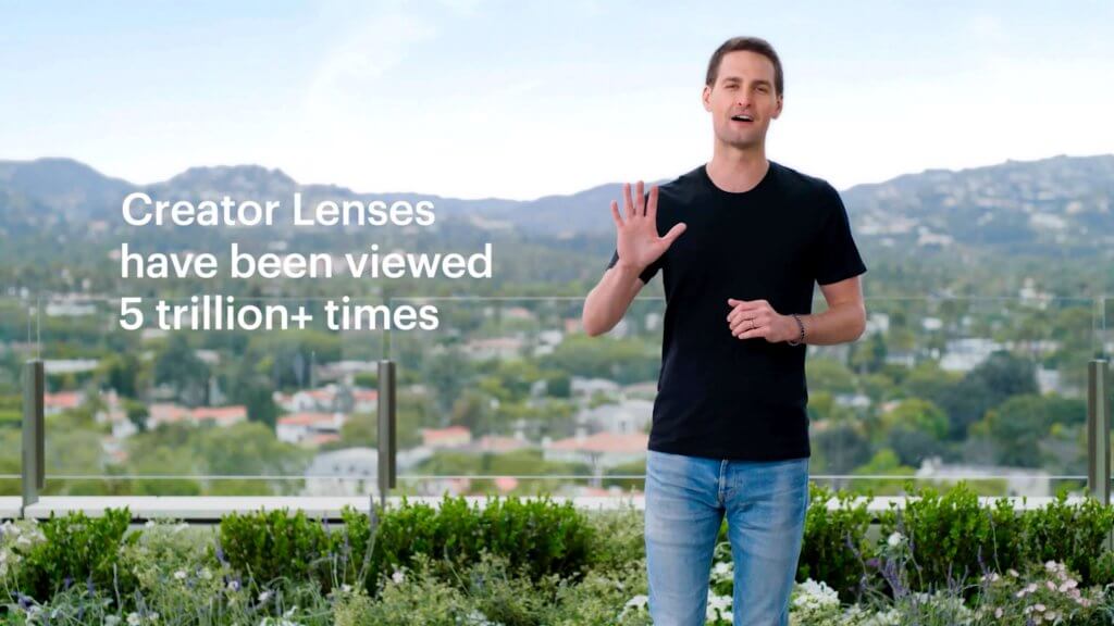 Snapchat-Partner-Summit-2022-Evan-Spiegel-Lenses-Statistik