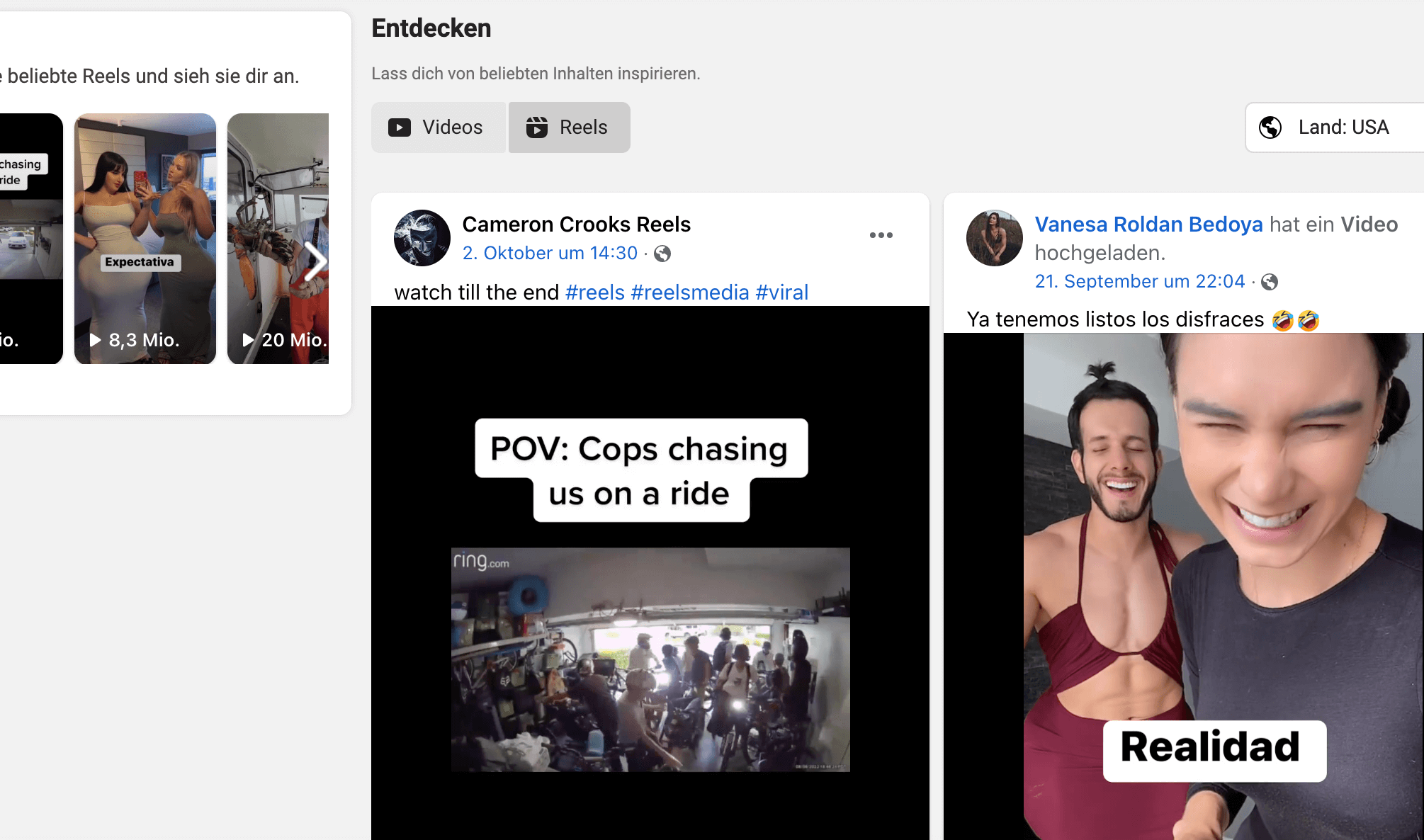 Beliebteste-Inhalte-Facebook-Reels-Inspiration-Hub