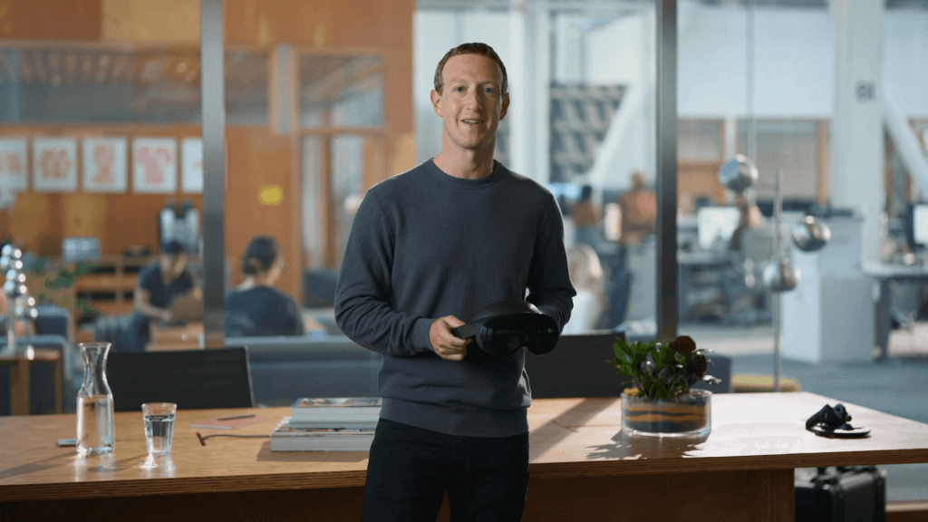 Meta Connect - Mark Zuckerberg_Meta Quest Pro